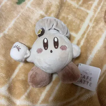 CAFE LATTE 봉제 인형 커비 카페라떼 별의 커비