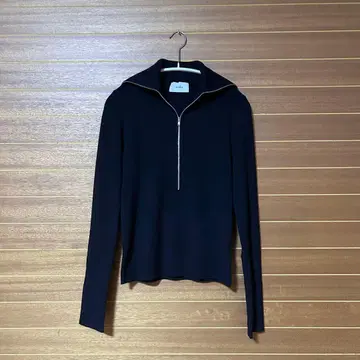 CIANE 집업 터틀 니트 탑