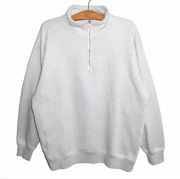 컨디션 최상 프릭스스토어 25ss 헤비 웨이트 하프 지퍼 맨투맨