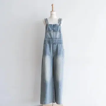 새상품 SeaRoomlynn Vintage loose 오버롤 M