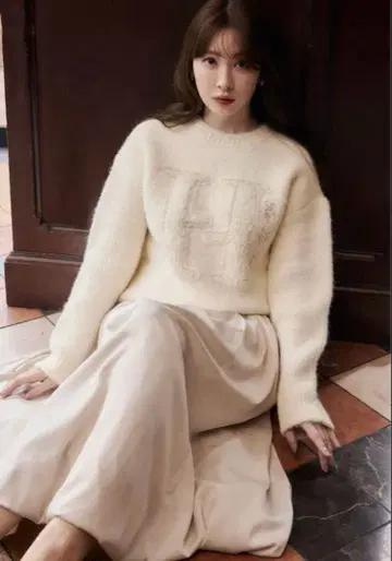 H Boa Logo Knit Pullover Herlipto