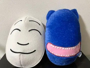 가면을 쓴 유니크한 봉제 인형 웃는 얼굴(?) 봉제 인형