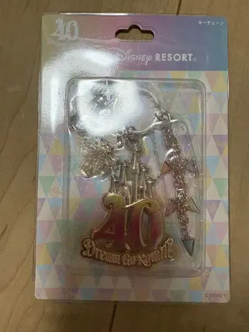 미개봉 새상품 디즈니 40주년 키체인