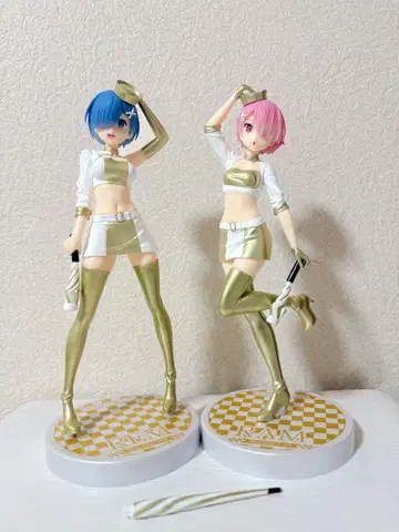 Re: 제로부터 시작하는 이세계 생활 리제로 렘 라무 피규어 레이싱걸