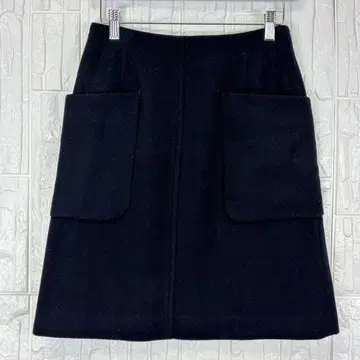 르 쿠르 블랑 울 혼방 스커트 [ g19 ]