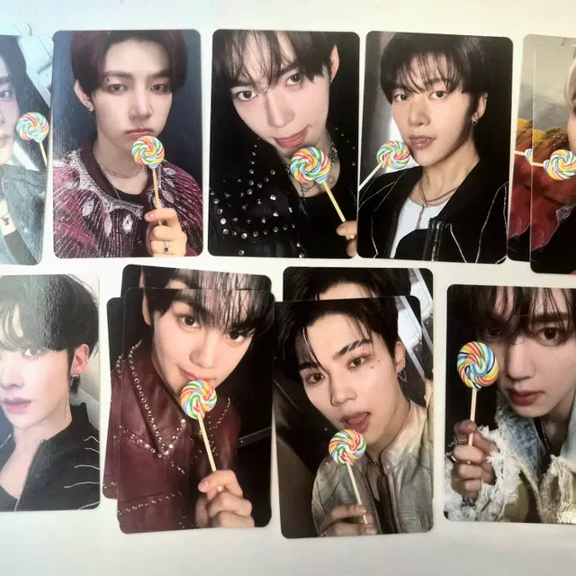 제로베이스원 아이코닉EP 개인반 앨범포카(캔디,윙크,손하트 오른쪽)