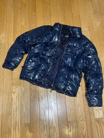 dunhill 네이비 다운 자켓 사이즈 표기 없음