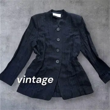 00년대 빈티지 여성용 자켓 쇼와 레트로 포멀 오피스