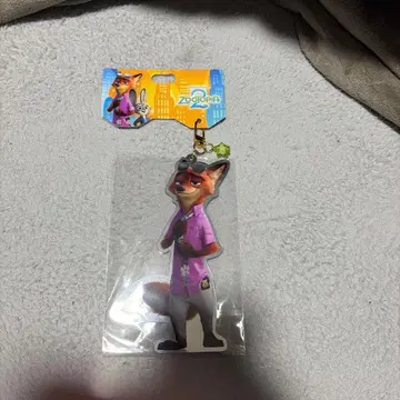 디즈니 스토어 주토피아 닉만 키체인