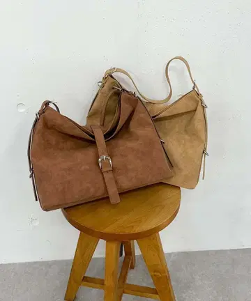 archives 스웨이드 버클 BIG 백