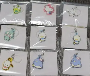 산리오 캐릭터즈 더블 참 9개 세트