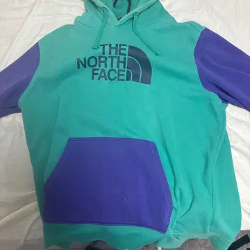 THE NORTH FACE 후드티 터콰이즈/퍼플