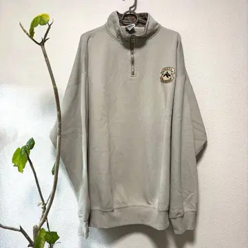 해외 구제 의류 COLORADO 로고 자수 하이넥 트레이닝복