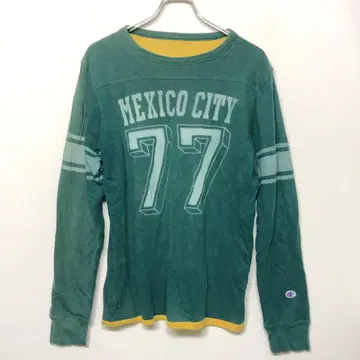 Champion 구제 의류 MEXICO CITY 서멀 리버서블 상의