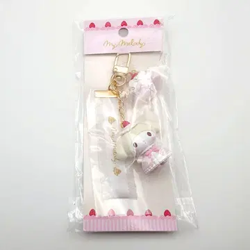 딸기 휘핑 케이크 마이멜로디 스트랩 키링