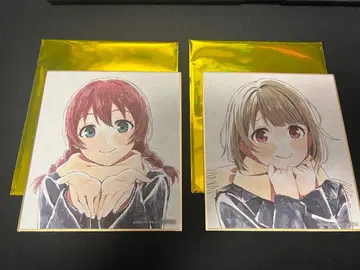 니지가사키 학원 스쿨 아이돌 동호회 입장 특전 미니 색지 2장 묶음 판매