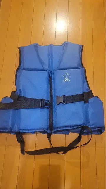 로고스 어린이용 파란 구명 조끼