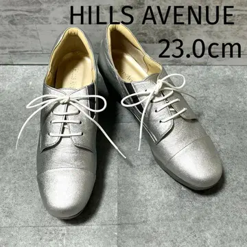 [ 새상품급 ] 쟈니스 스니커즈 웨이브 밑창 통굽 실버 23.0cm