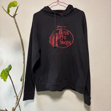 Bass Pro Shops 블랙 후드티 구제 의류