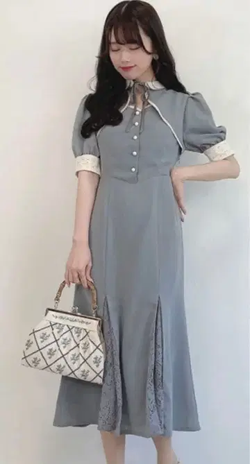 [ 새상품 ] an another angelaus 머메이드 원피스 한정품