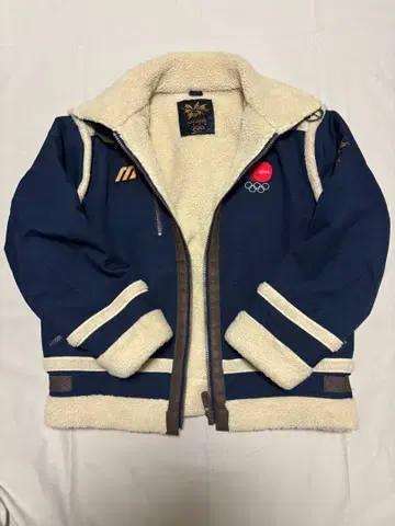 나가노 올림픽 일본 대표 보아 자켓 유니폼 구제 의류 used
