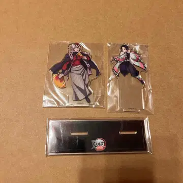 귀멸의 칼날 극장판 무한성 격투 아크릴 스탠드 코쵸우 시노부 VS 도우마