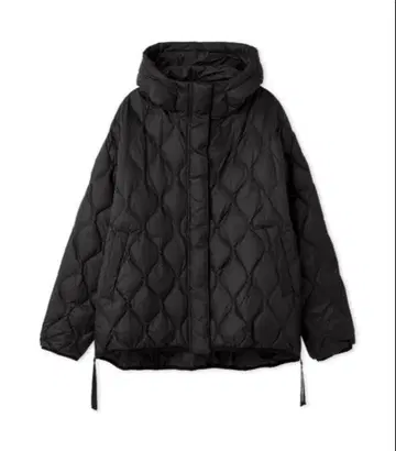 [ emmi x TAION ] 퀼팅 코트 블랙 완판 아우터