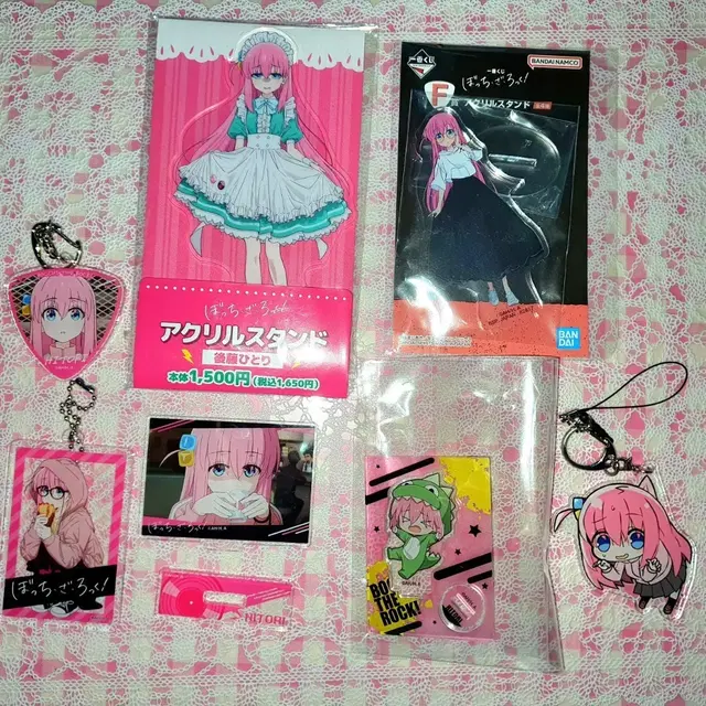 봇치더락 고토 히토리 아크릴 스탠드 키링 일괄