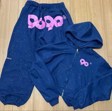 9090girl 90 로고 글리터 셋업 S