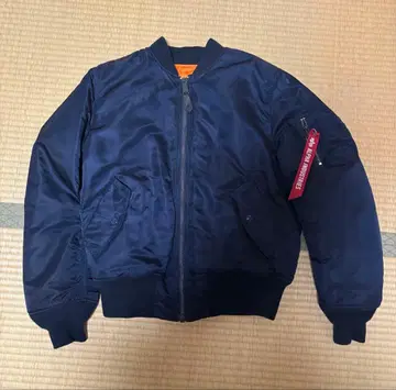 알파인더스트리 MA-1 플라이트 자켓 네이비 S 사이즈