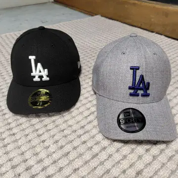 로스앤젤레스 다저스 야구 모자 2종 세트