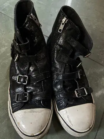 ASH 하이컷 스니커즈 지퍼 달린