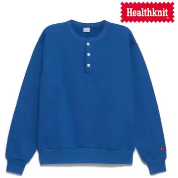 Healthknit 헨리넥 클래식 스웨트 헨리넥