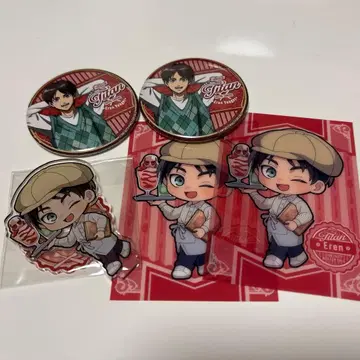 진격의 거인 엘렌 프린스 호텔 아크릴 스탠드 캔뱃지 카드 이케프리