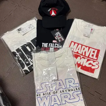 marvel dc 코믹콘 티셔츠 모자 캡