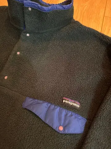 USA Patagonia 눈 없음 택 신틸라 스냅 T 플리스 그린 XL