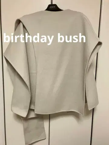 [ birthday bush ] 판초 케이프 코트