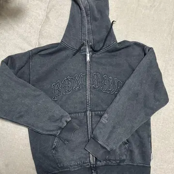 벤 데이비스 다크 그레이 후드티