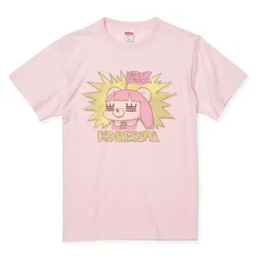 코레사와 T셔츠 핑크