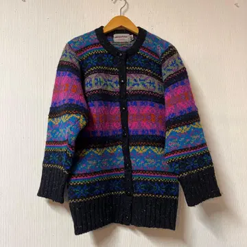 michael ross 마이클로스 로우게이지 니트 가디건 잉글랜드제