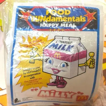맥도날드 푸드 팬더멘탈즈 밀크 MILK 밀토이 아메토이