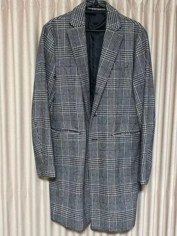 GLOBAL WORK 체스터 코트 체크 무늬