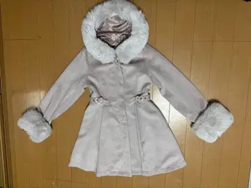 로지타 허트 하트 버클 후디 코트 핑크