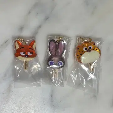 주토피아 아이스캔디 참 3종 세트