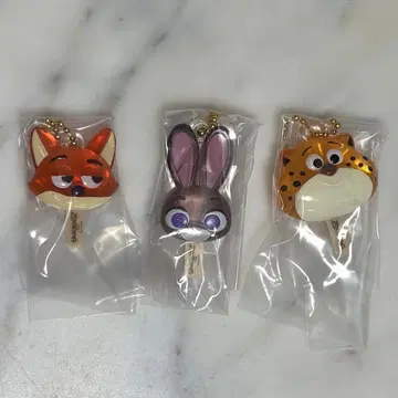 주토피아 아이스캔디 참 3종 세트