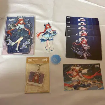 원신 닐루 아크릴 스탠드 키링 엽서