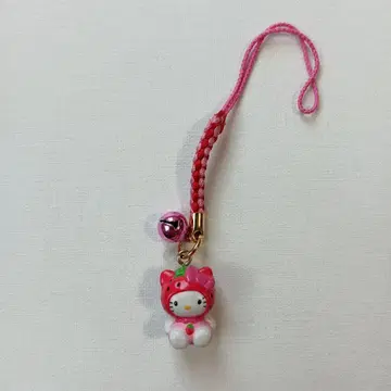 지역 한정 헬로키티 도치기 한정판 딸기 스트랩 레어