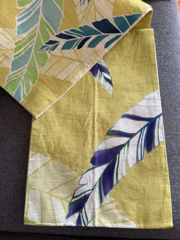 메시마세 하나 여름 나고야 오비 바쇼바 패턴