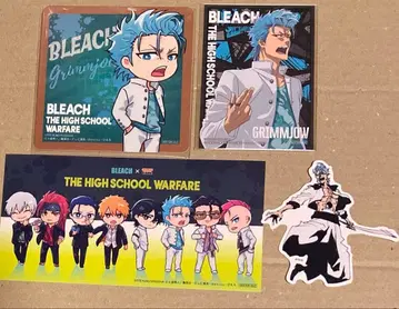 BLEACH 그림죠 코스터 스티커 외 4점