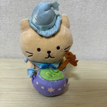 복슬복슬 냥코 봉제 인형 물병자리? 물고기자리? 17cm